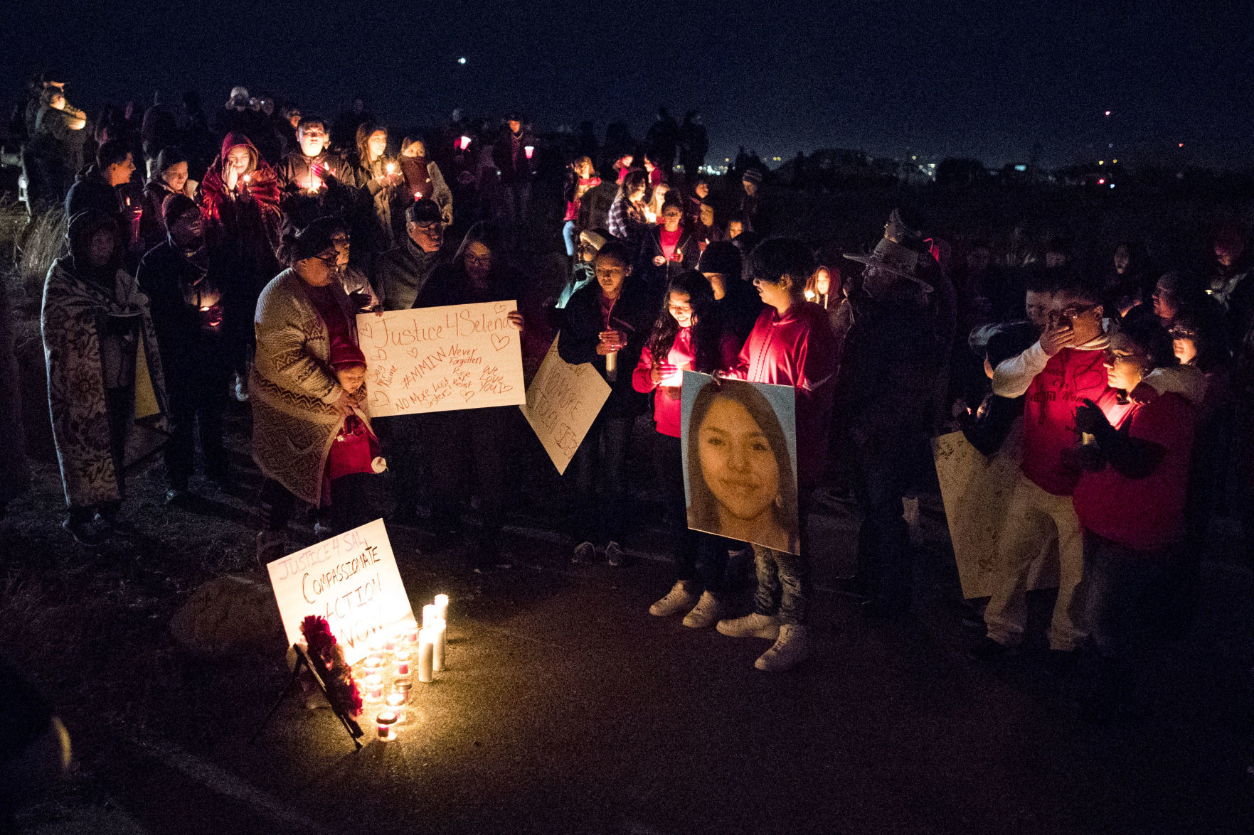 Candlelight vigil
